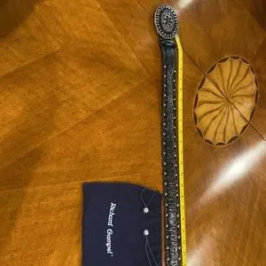 Richard Gampel Veau Falcon Retile Leather Belt Made in Italy Robert Gampel | Accessories | Richard Gampel Veau Falcon  main image 4